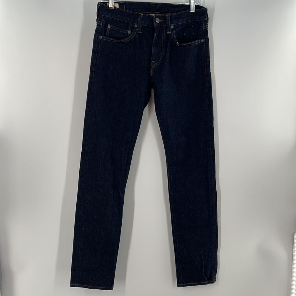J.CREW 484 SLIM-FIT STRETCH INDIGO JEANS SIZE 28/32 EXCELLENT USED CONDITION